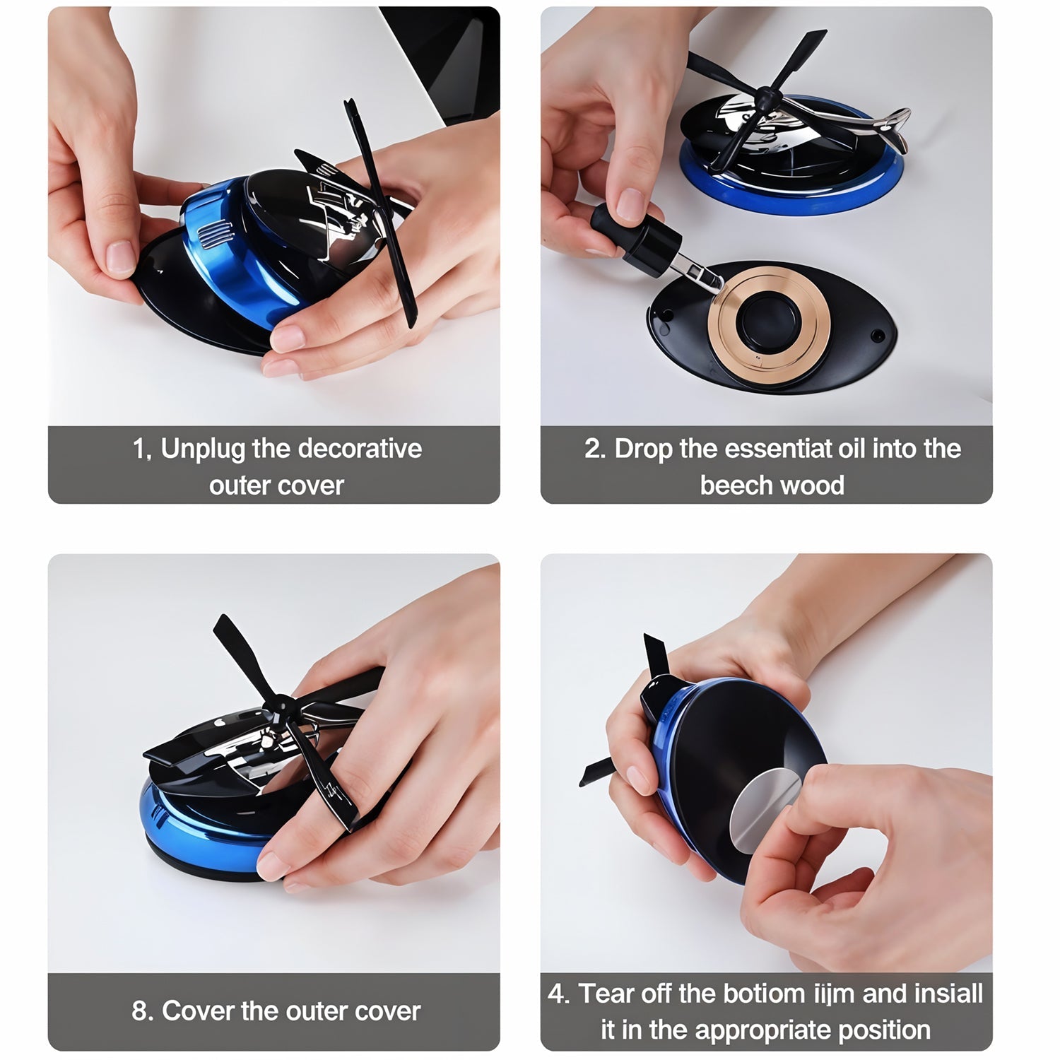 Spin Fresh Solar Helicopter  Spin Fresh Solar Helicopter